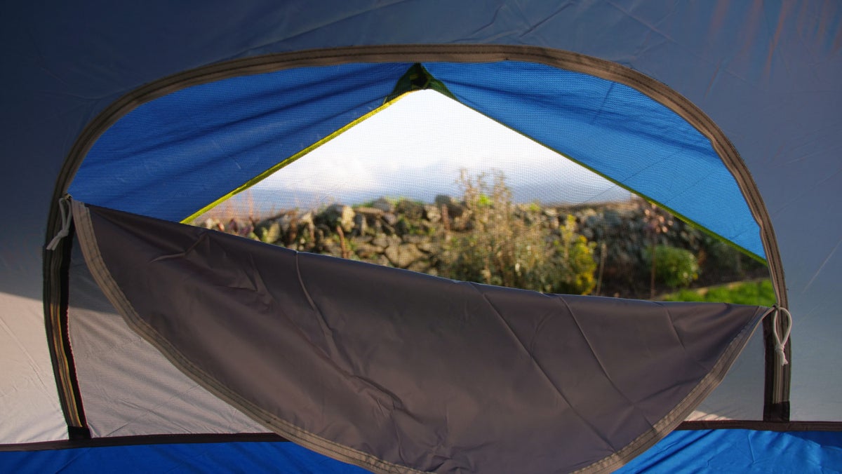 Camping tent ventilation
