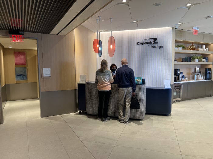 Capital One Lounge DFW Check In Capital One Lounge DFW Check In
