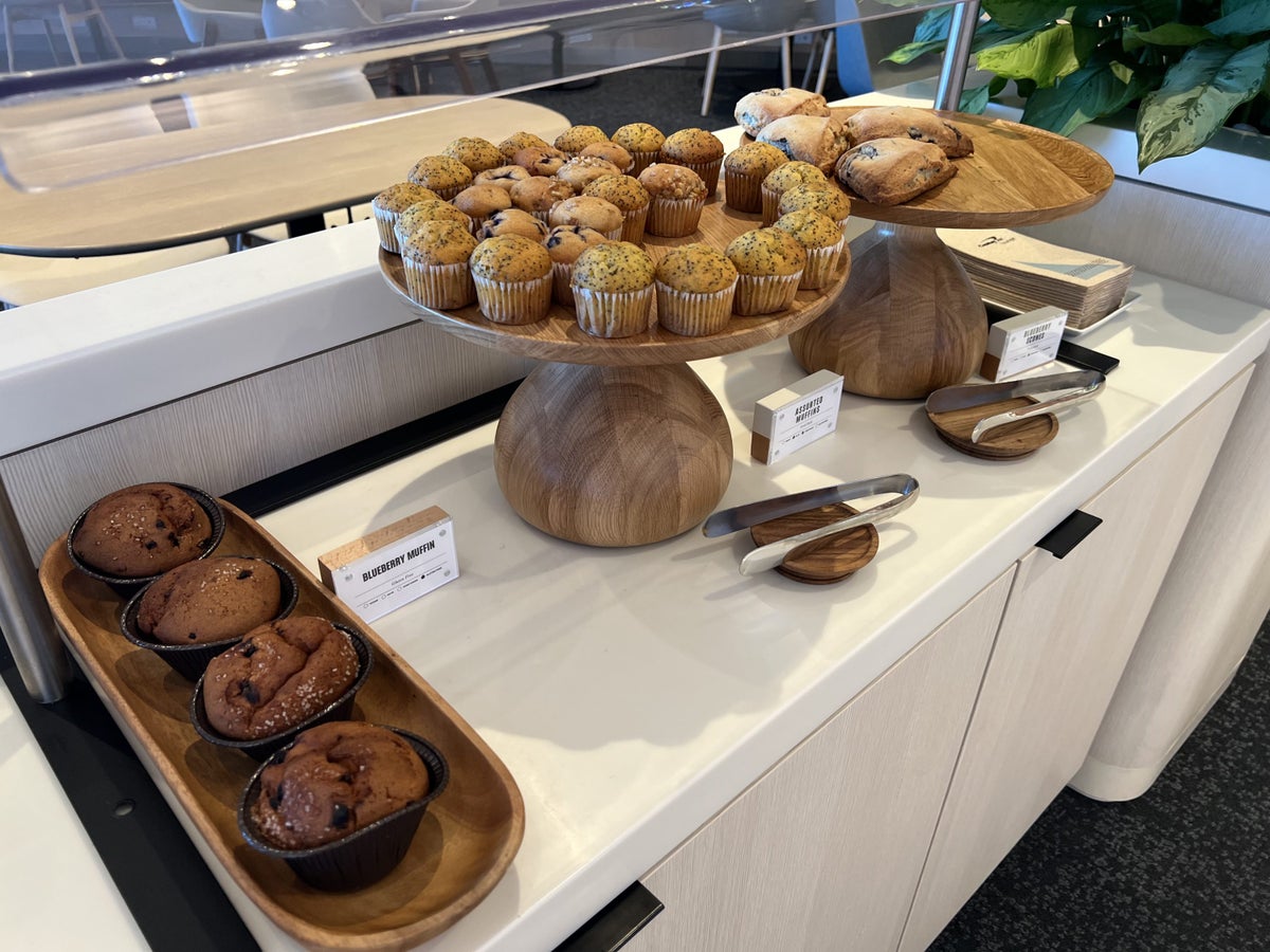 Capital One Lounge DFW Pastries