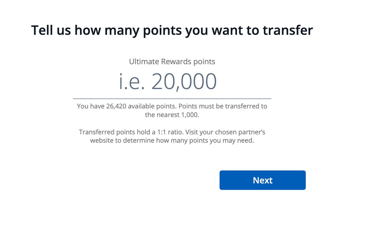 Chase Ultimate Rewards transfer to United MileagePlus