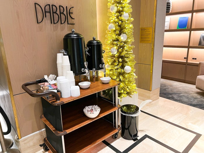 Conrad New York Midtown lobby coffee