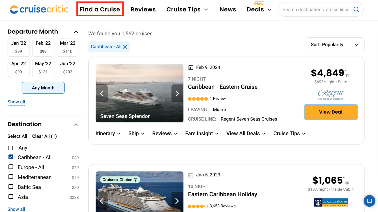 cruise critic com