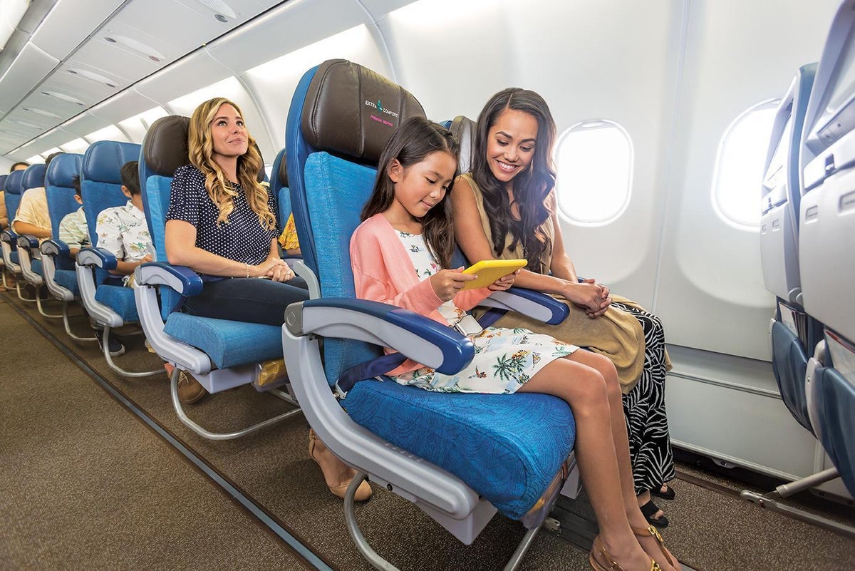 Hawaiian Airlines extra comfort economy