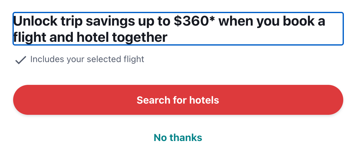 Hotwire flight and hotel deals