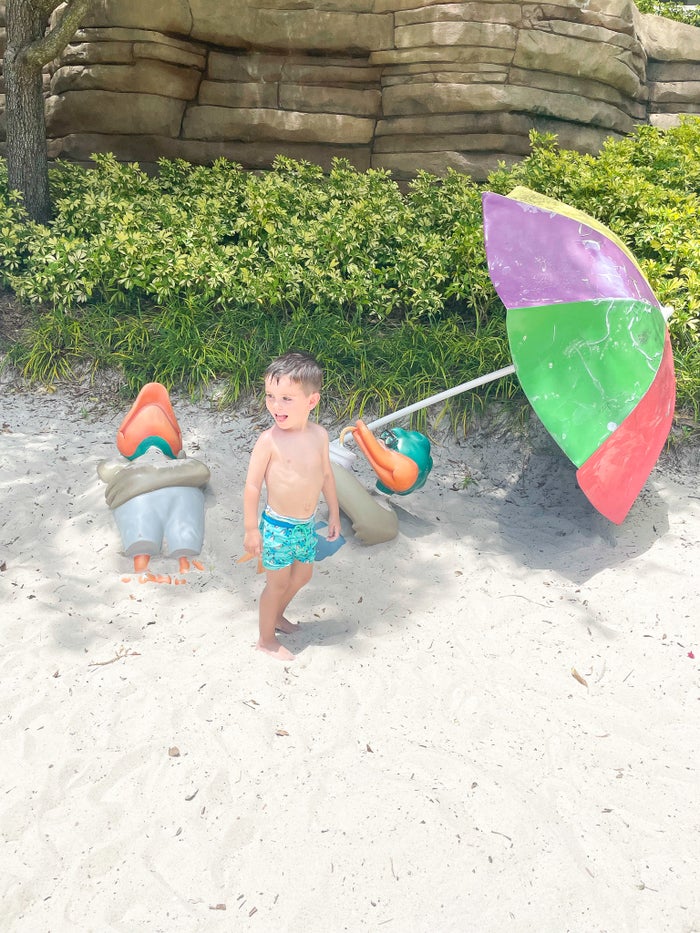 Hyatt Regency Orlando kids beach