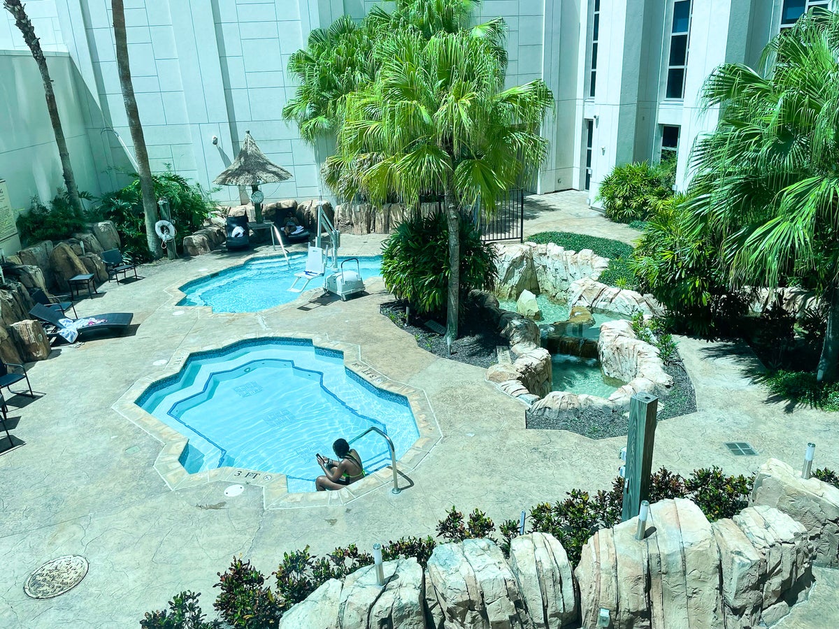 Hyatt Regency Orlando spa pools
