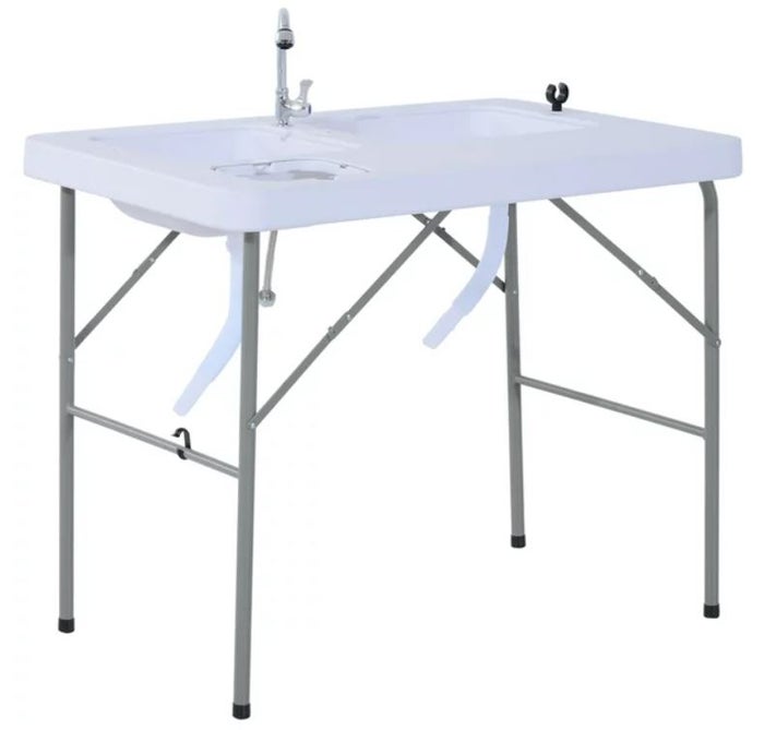Outsunny Folding Fish Cleaning Table