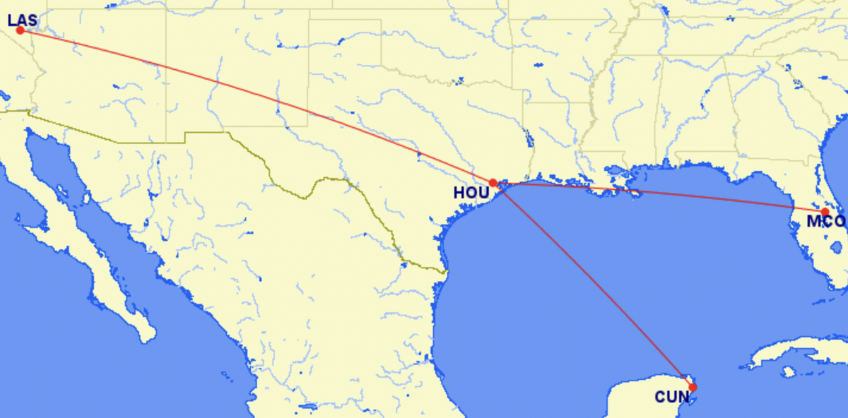 Frontier's new routes from Houston Hobby (HOU)
