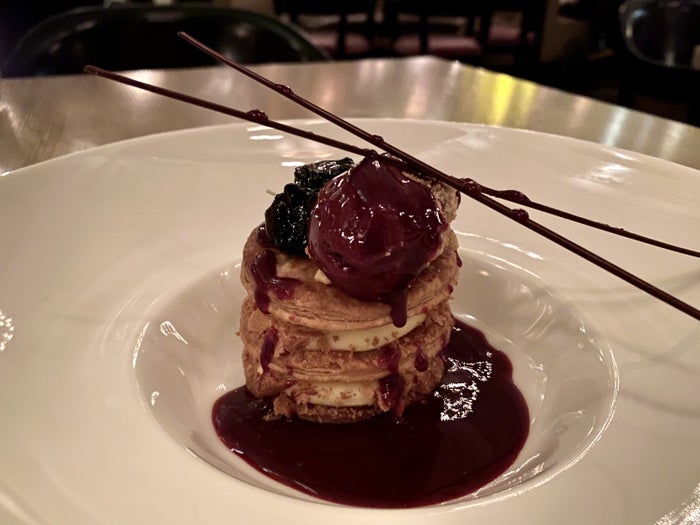 The London EDITION Berners Tavern dessert