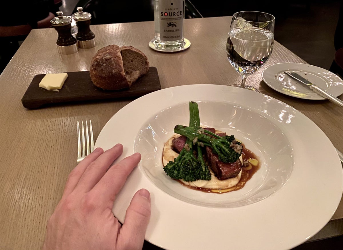 The London EDITION Berners Tavern portion size
