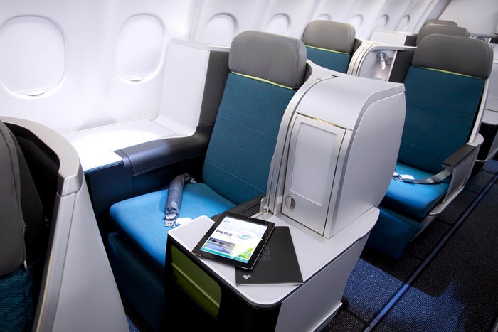 Aer Lingus A330 Business Class Seat