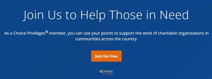 Donate Choice Privileges