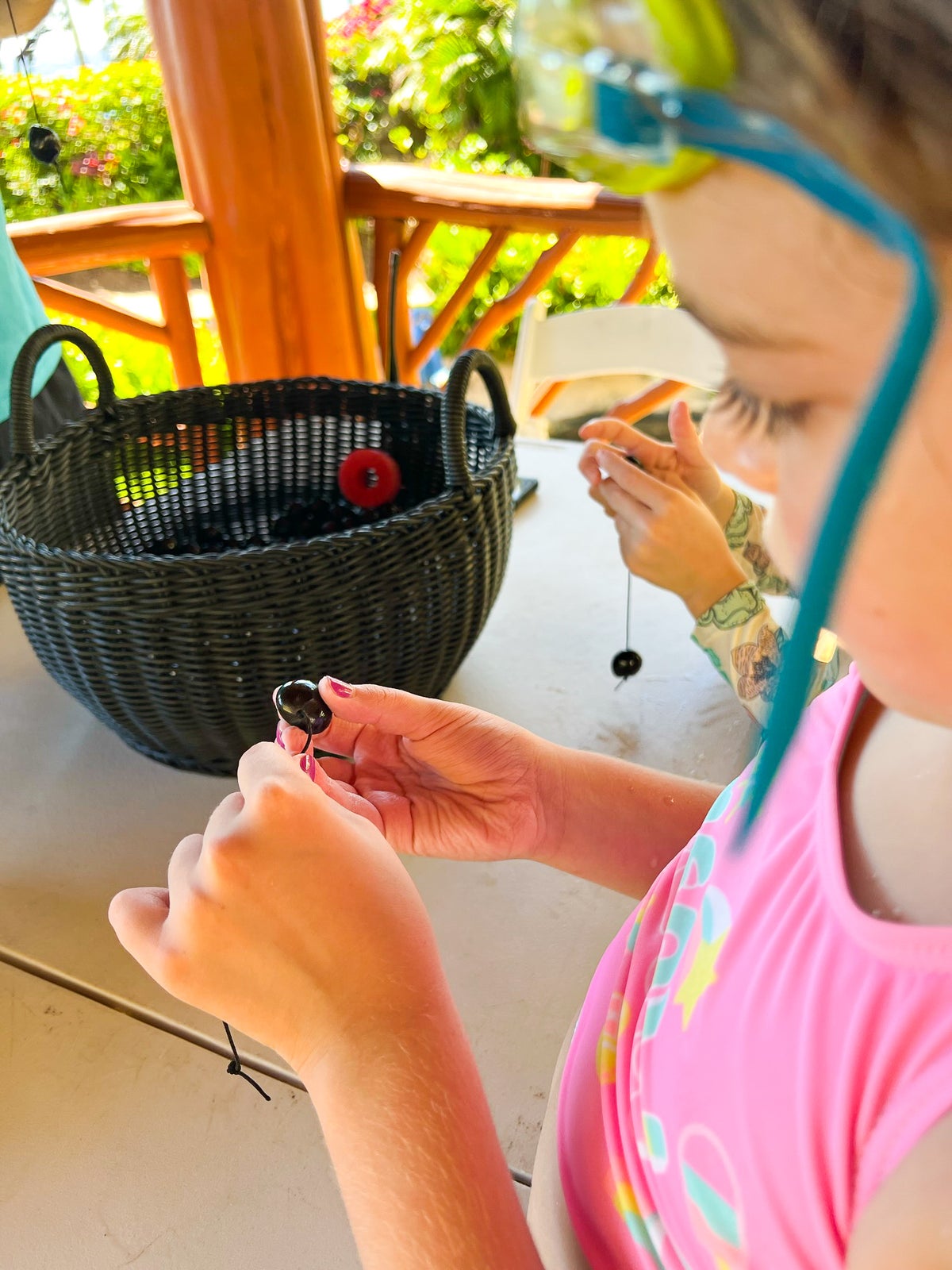 Hyatt Regency Maui Resort and Spa Bracelet Making activity