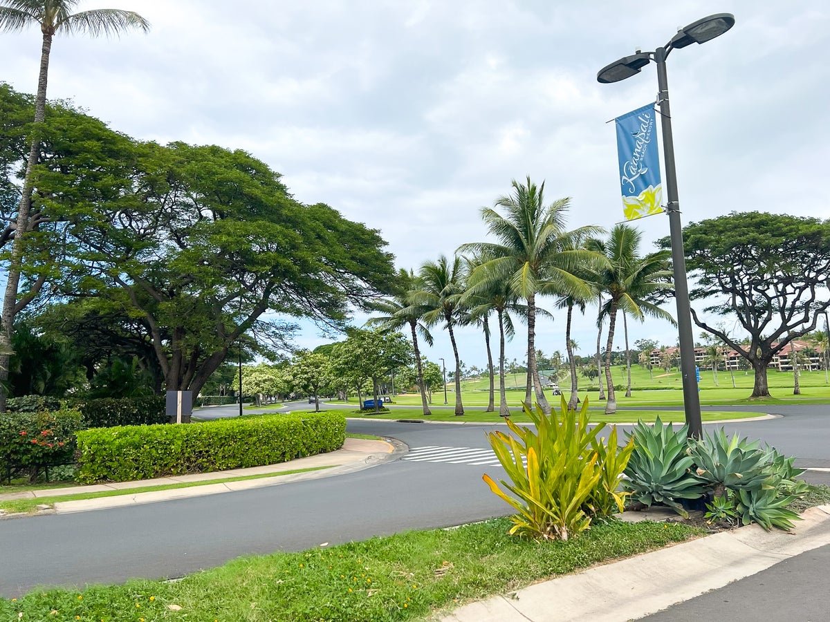 Hyatt Regency Maui Resort and Spa Driveway