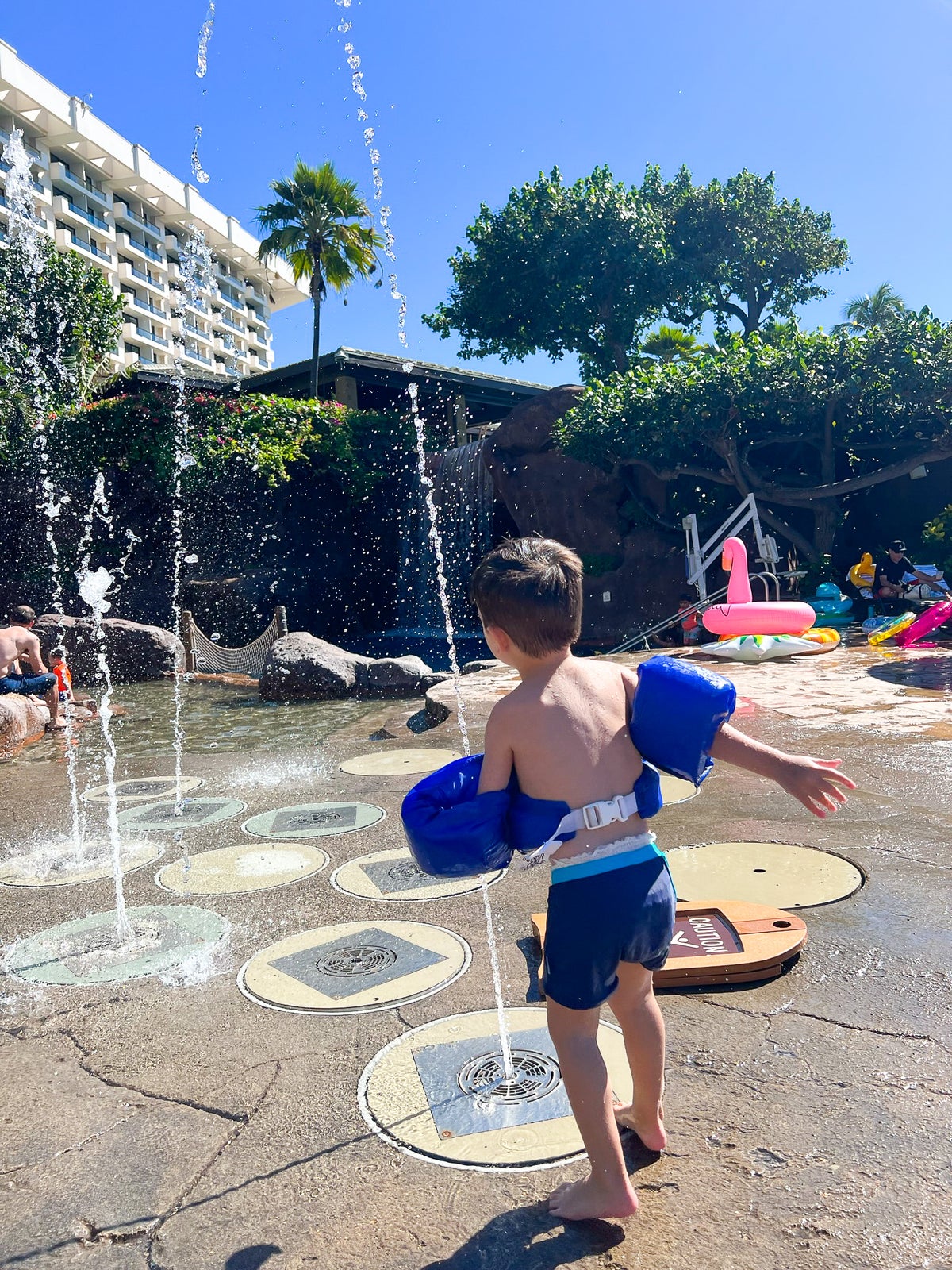 Hyatt Regency Maui Resort and Spa Kids Pool Splash Pad