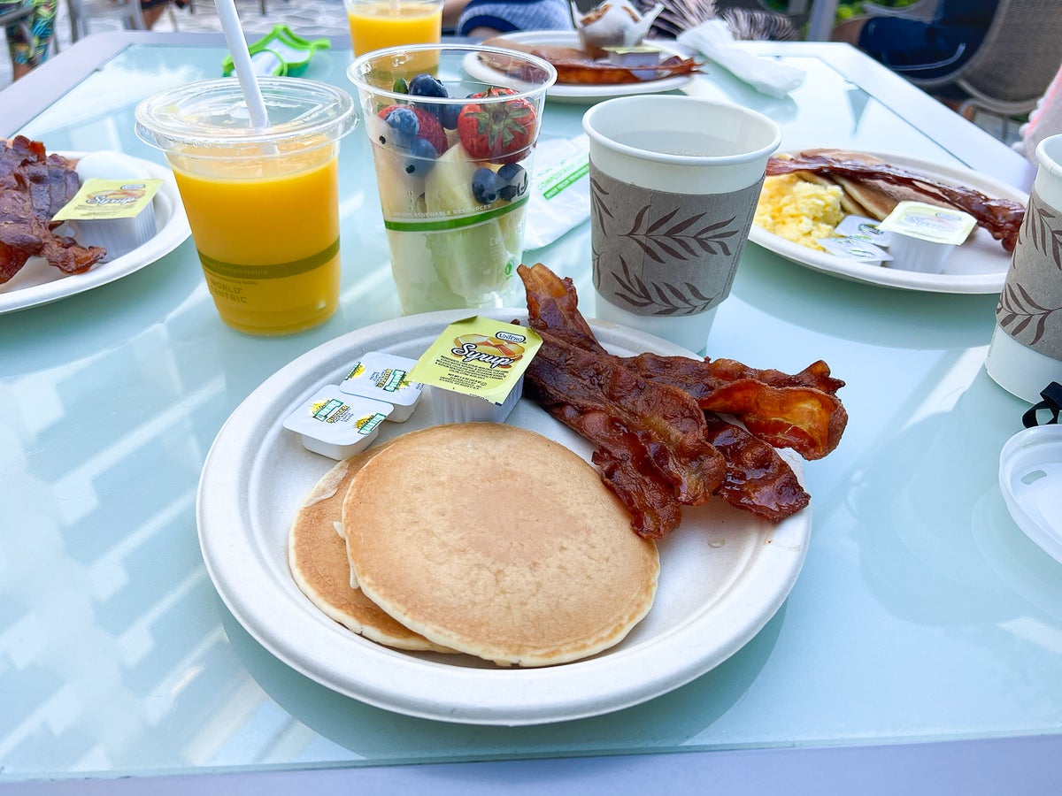 Hyatt Regency Maui Resort and Spa Regency Club Pancakes Breakfast