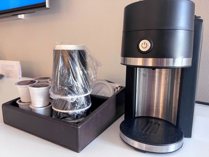 In room coffee at Hyatt Centric Key West