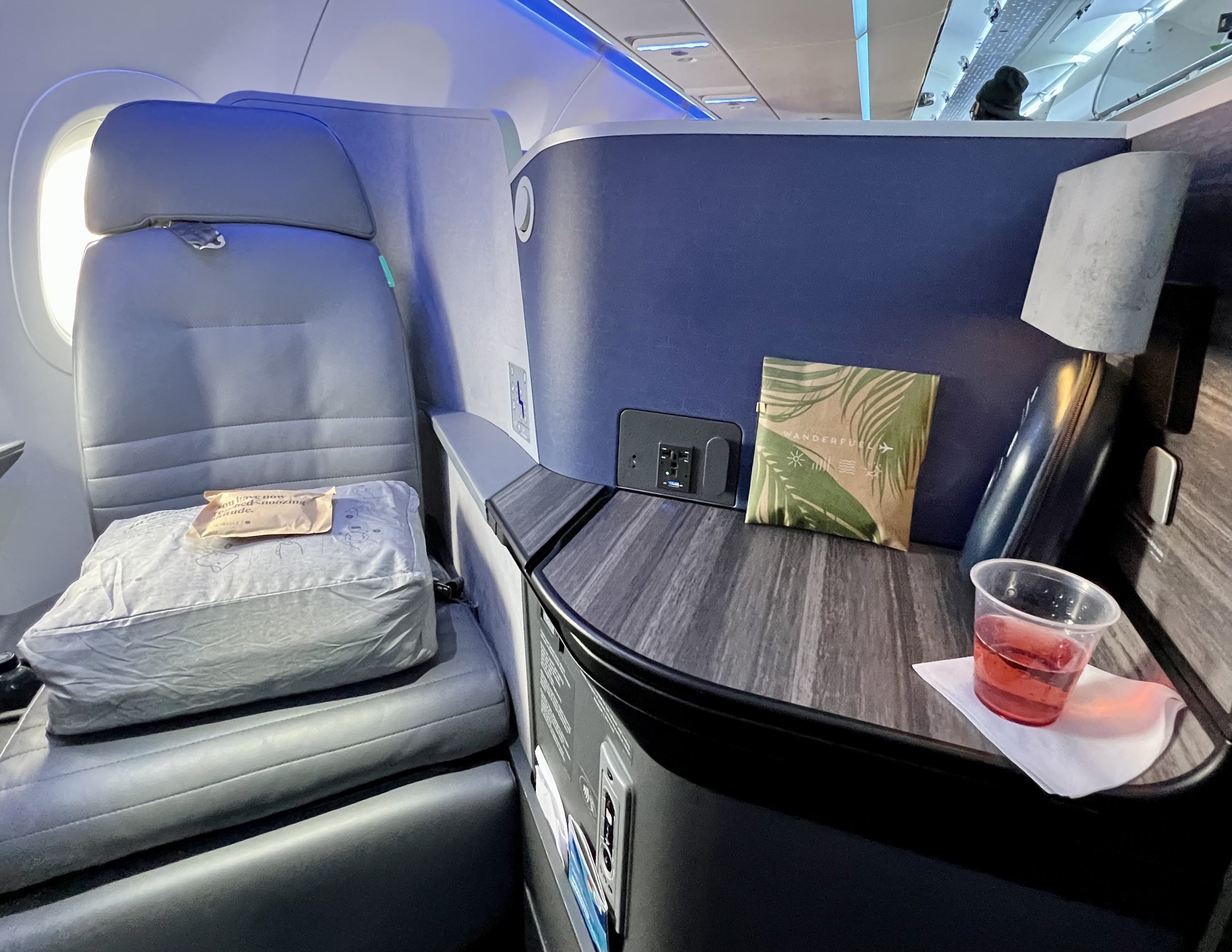 JetBlue Airbus A321LR Mint Business Class Review LHR To JFK 