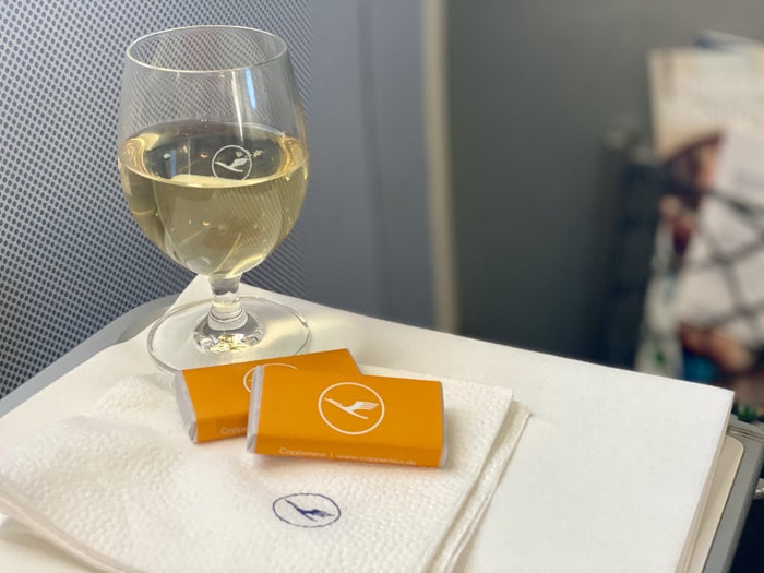 Lufthansa Embraer E190 European Business Class Review [FRA to NCL]