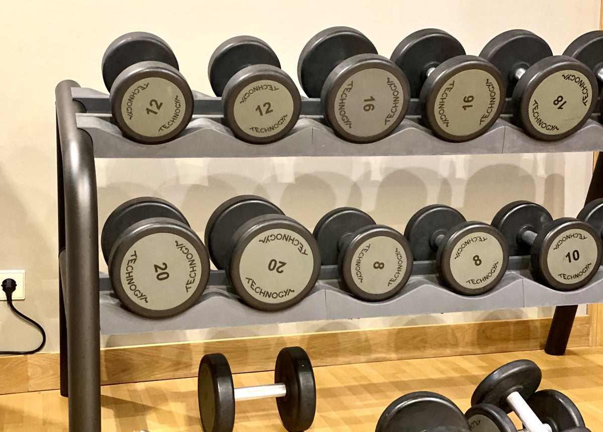 Pousada de Lisboa Small Luxury Hotels of the World gym weights