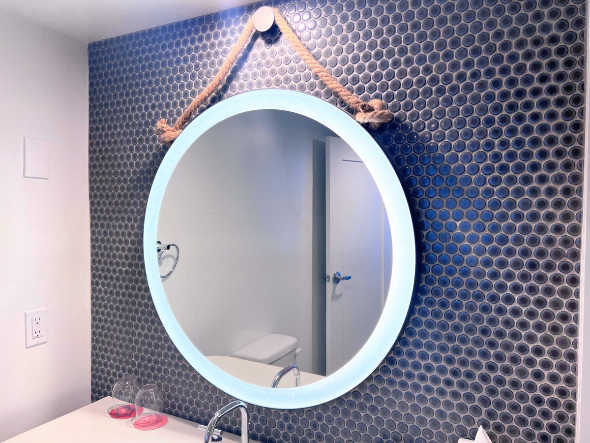 The Reach bathroom mirror