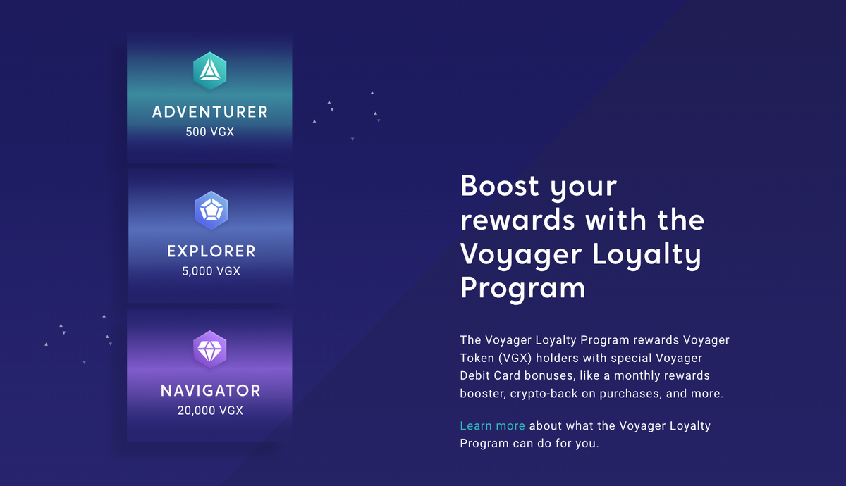 Voyager Loyalty Program