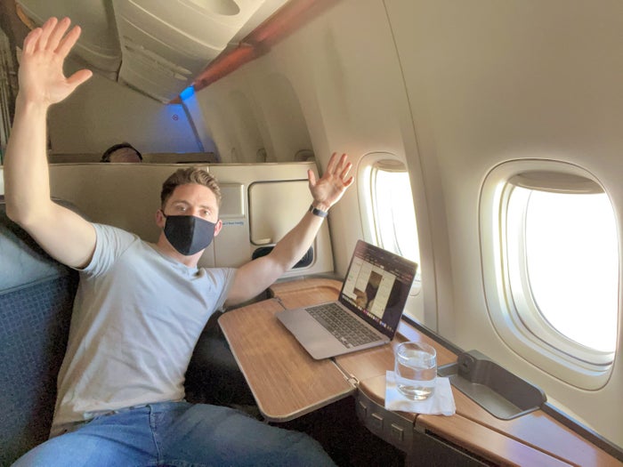 American Airlines Flagship First - Transcontinental American Airlines Boeing 777 300 Flagship First wahoo