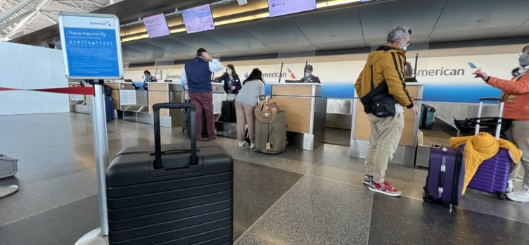 American Airlines Flagship Business JFK check in counters