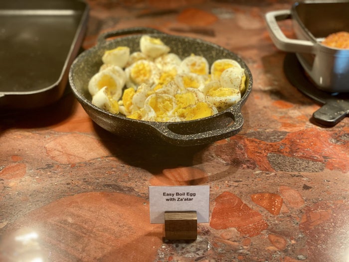Canopy by Hilton London City breakfast eggs