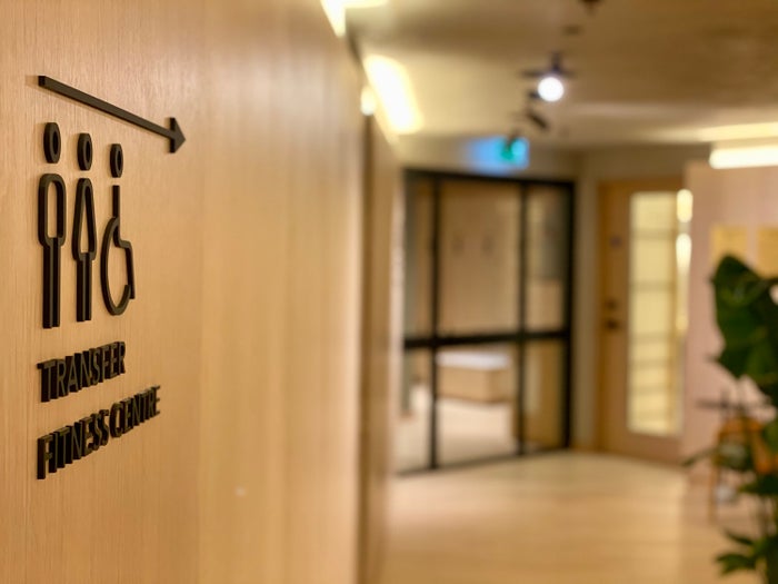 Canopy by Hilton London City fitness centre signage