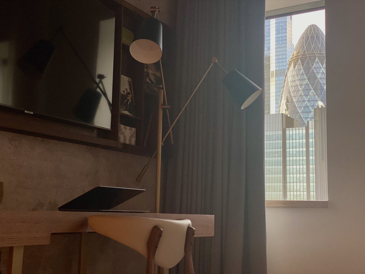 Canopy by Hilton London City room desk with a view