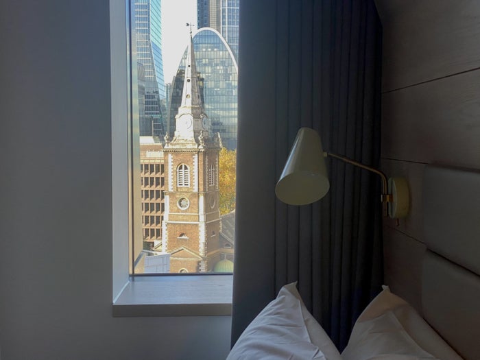 Canopy by Hilton London City room bedside view