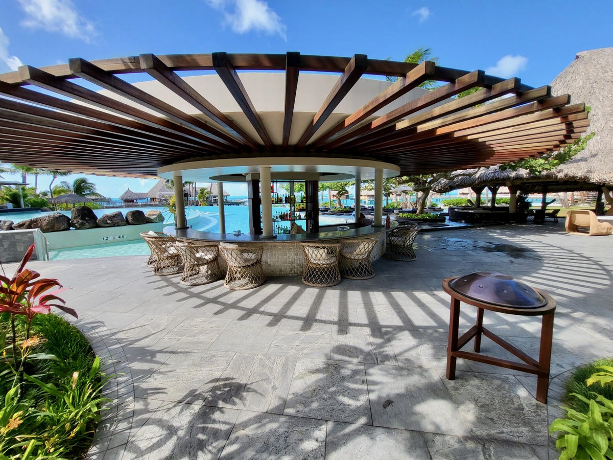Conrad Bora Bora pool