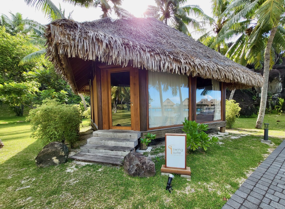Conrad Bora Bora swing suite