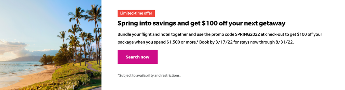 Hawaiian Airlines Vacation Package promo code