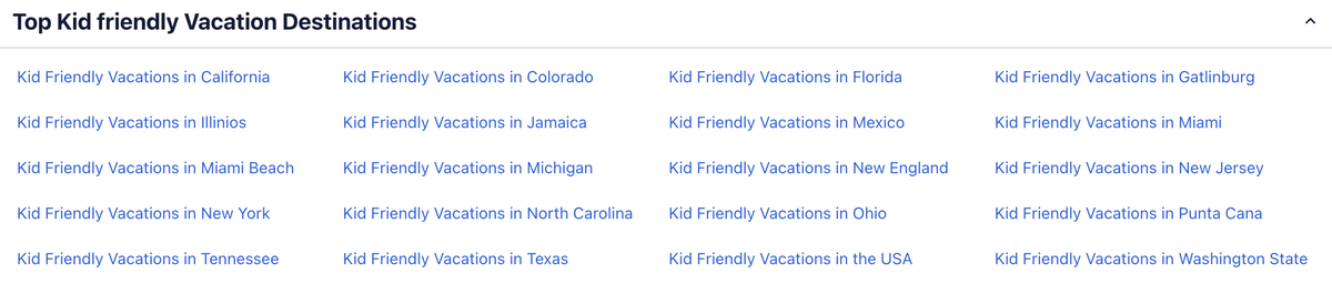 Kid friendly vacation destinations on Expedia
