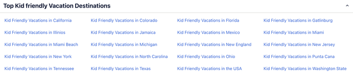 Kid friendly vacation destinations on Expedia Kid friendly vacation destinations on Expedia