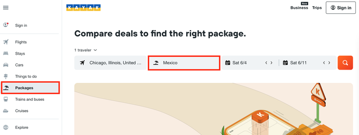 Mexico Vacation Packages on Kayak