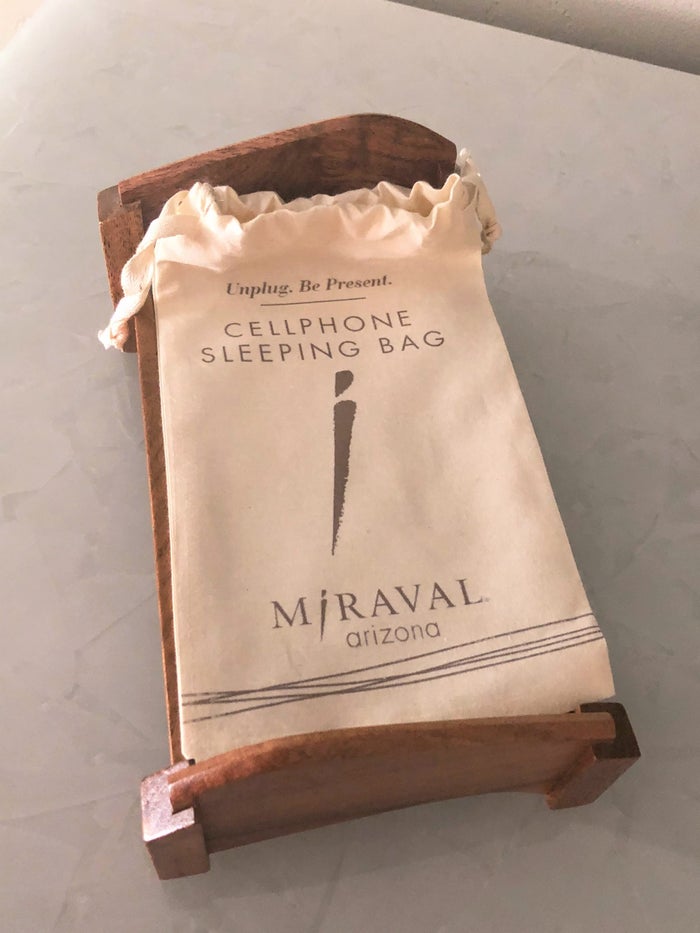 Miraval Arizona cell phone sleeping bag Miraval Arizona cell phone sleeping bag