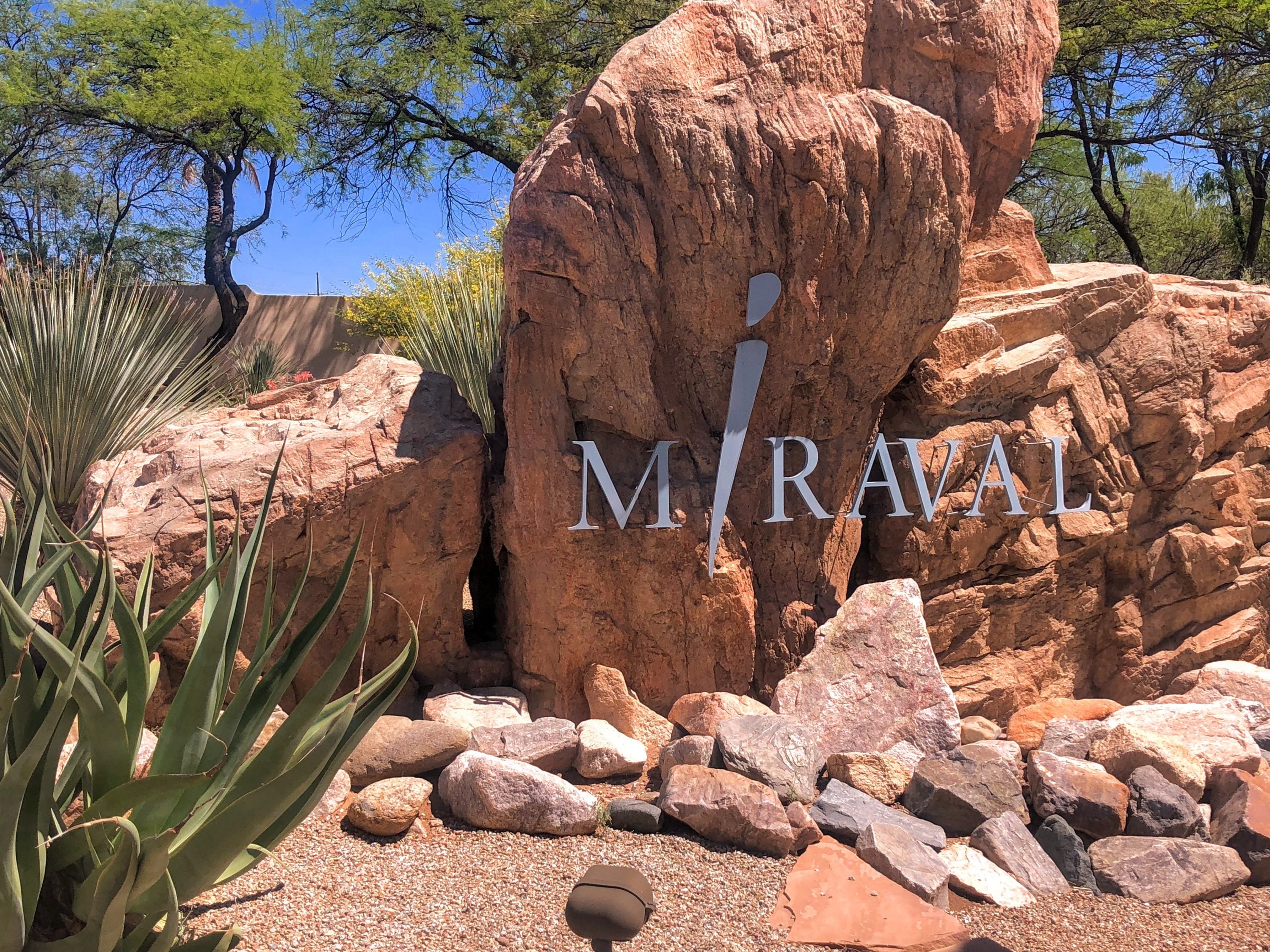 Miraval Arizona front entrance sign