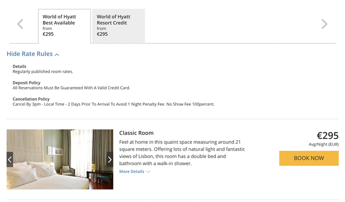World of Hyatt Pricing World of Hyatt Pricing