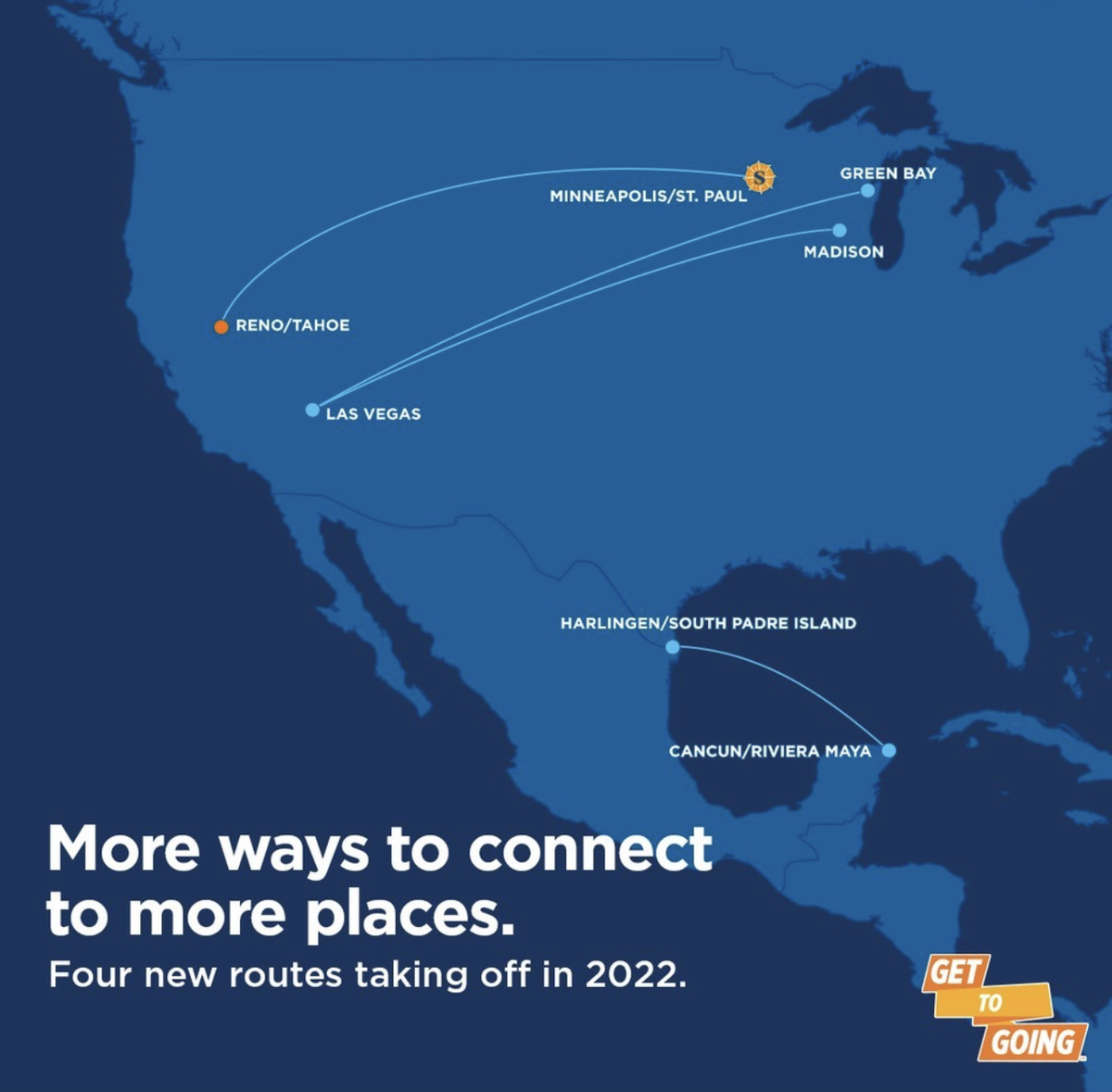 Sun Country's new routes