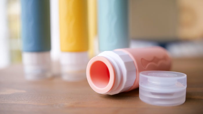 Travel Sized Bottles Anti spill seal