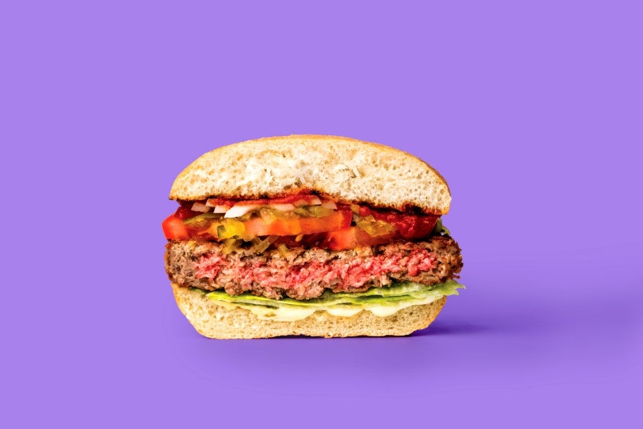 impossible burger cross section