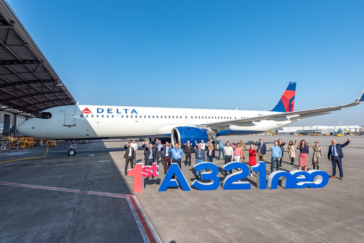 Delta Air Lines’ First-ever Airbus A321neo Arrives in Atlanta