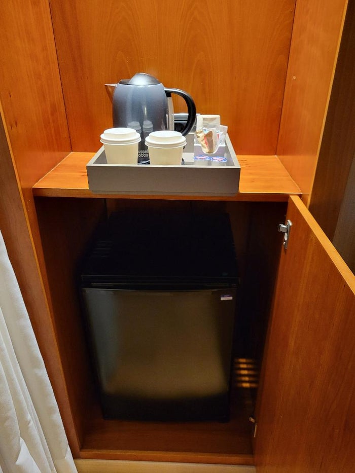 AC Hotel Malaga Palacio Coffee Station Bedroom