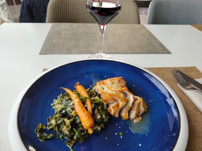 AC Hotel Malaga Palacio Fish Dinner 2
