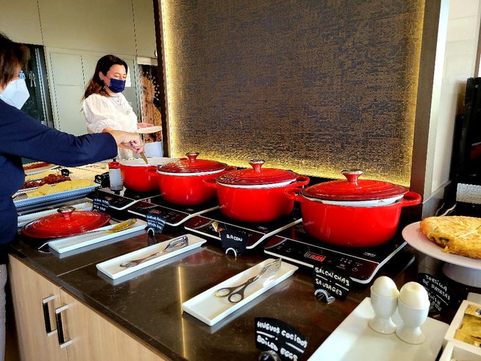 AC Hotel Malaga Palacio Hot Dishes