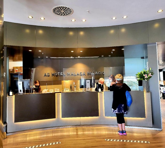 AC Hotel Malaga Palacio Reception
