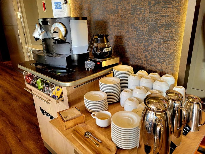 AC Hotel Malaga Palacio Restaurant Coffee Station